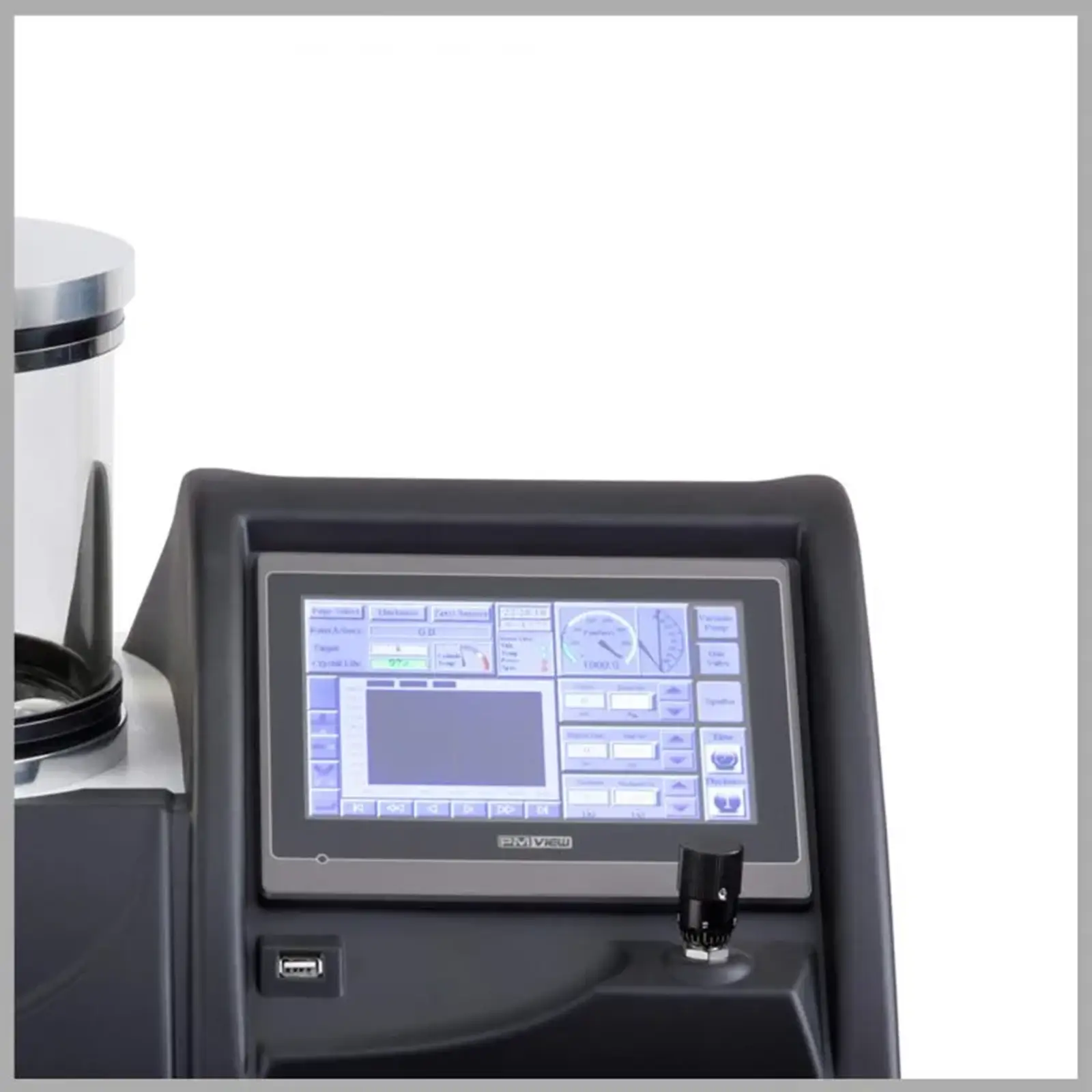 Vac Desk Carbon Coater DCR Monitor Vac Desk Carbon Coater DCR Monitor