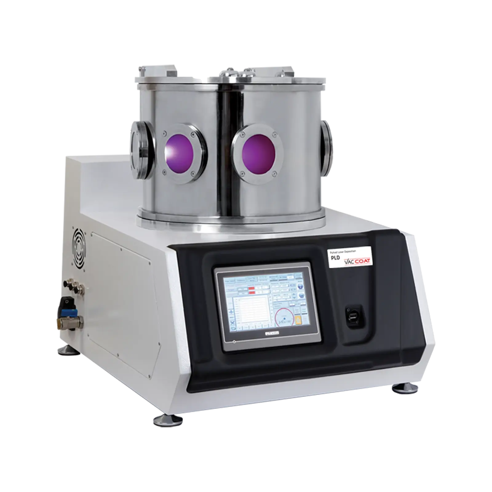 Vac Desk Pulsed Laser Deposition PLD 3shots