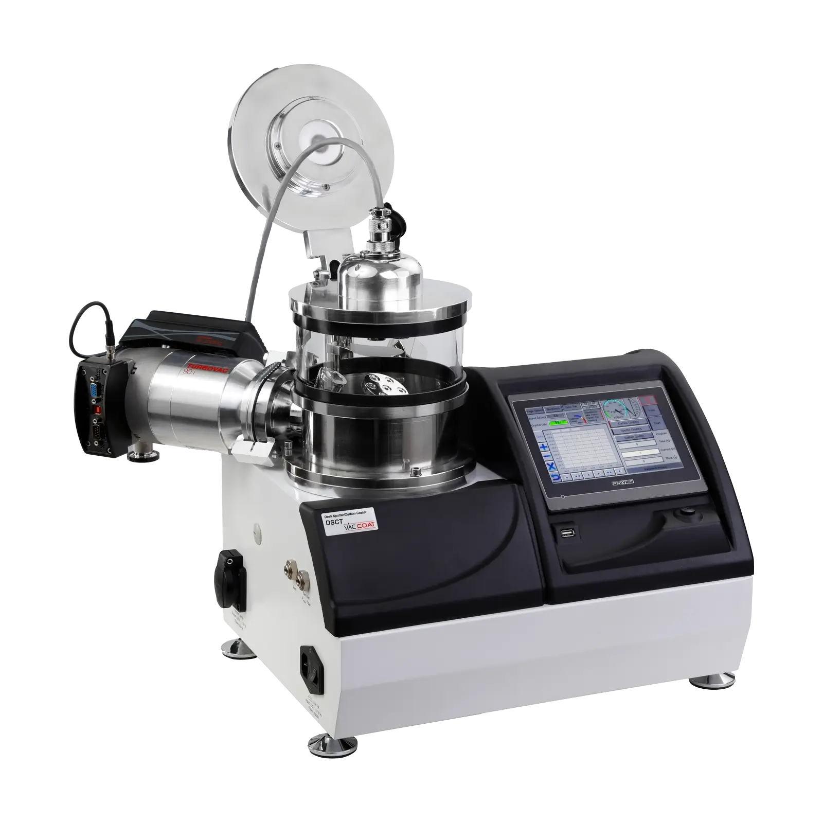Vac Desk Sputter Carbon DSCT 3shots