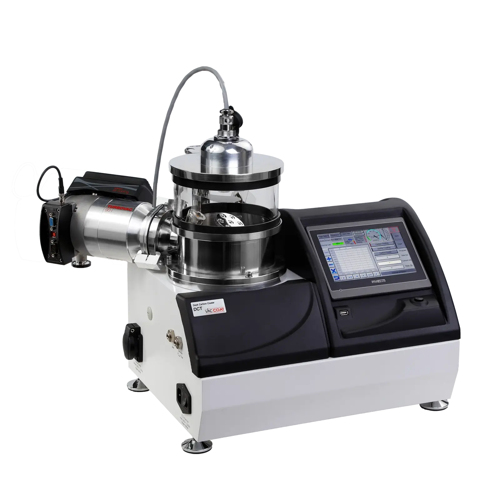 Vac Desktop Carbon Coater DCT 3shots