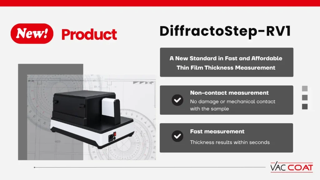 New Thickness Meter DiffractoStep-RV1 New Thickness Meter DiffractoStep-RV1