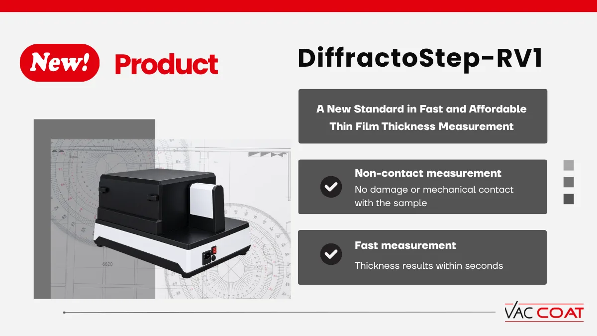 New Thickness Meter DiffractoStep-RV1