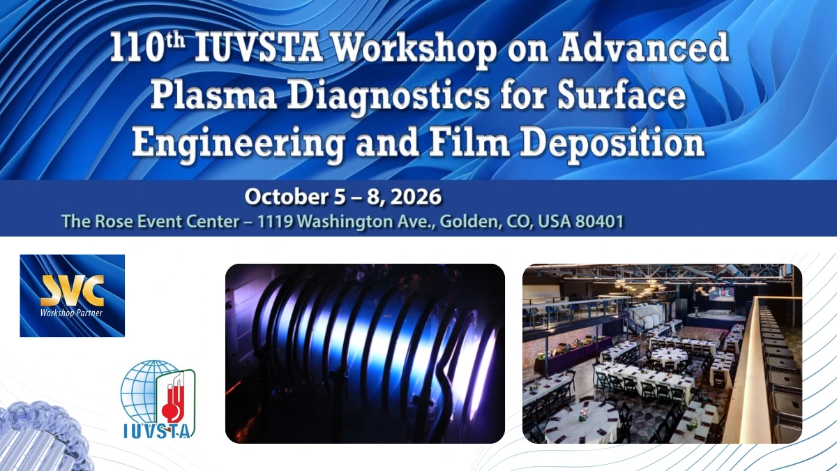 IUVSTA Workshop IUVSTA Workshop