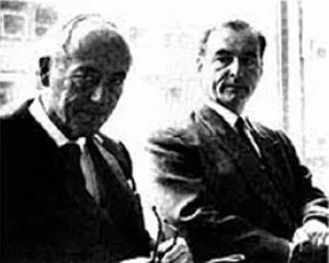 Figure 1. Ernst Ruska (Right) and Max Knoll (Left) EM Inventors: Ernst Ruska (Right) and Max Knoll (Left)