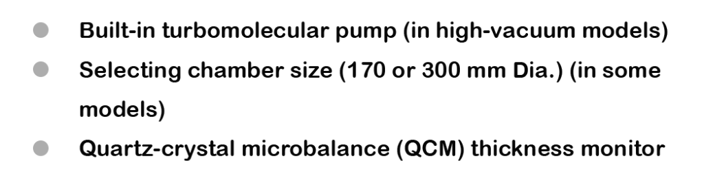 VacCoat - Sputter Coaters | High Resolution Sputtering System