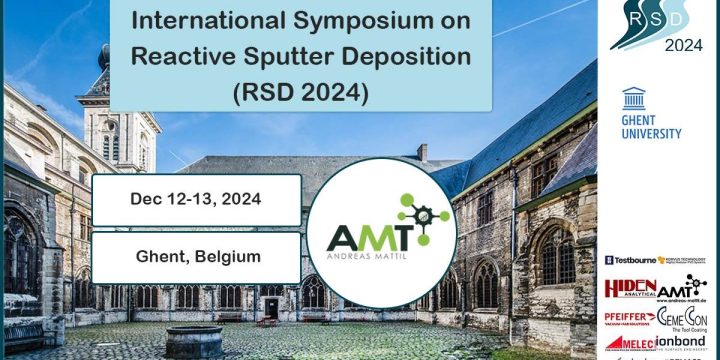 International Symposium on Reactive Sputter Deposition (RSD 2024)