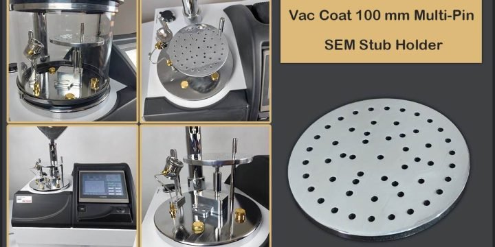 Vac Coat 100 mm Multi-Pin SEM Stub Holder