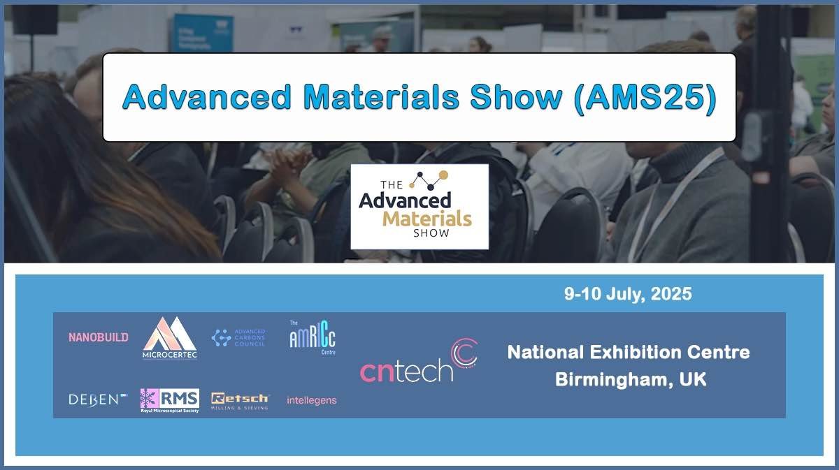 Advanced Materials Show (AMS25) Advanced Materials Show (AMS25)