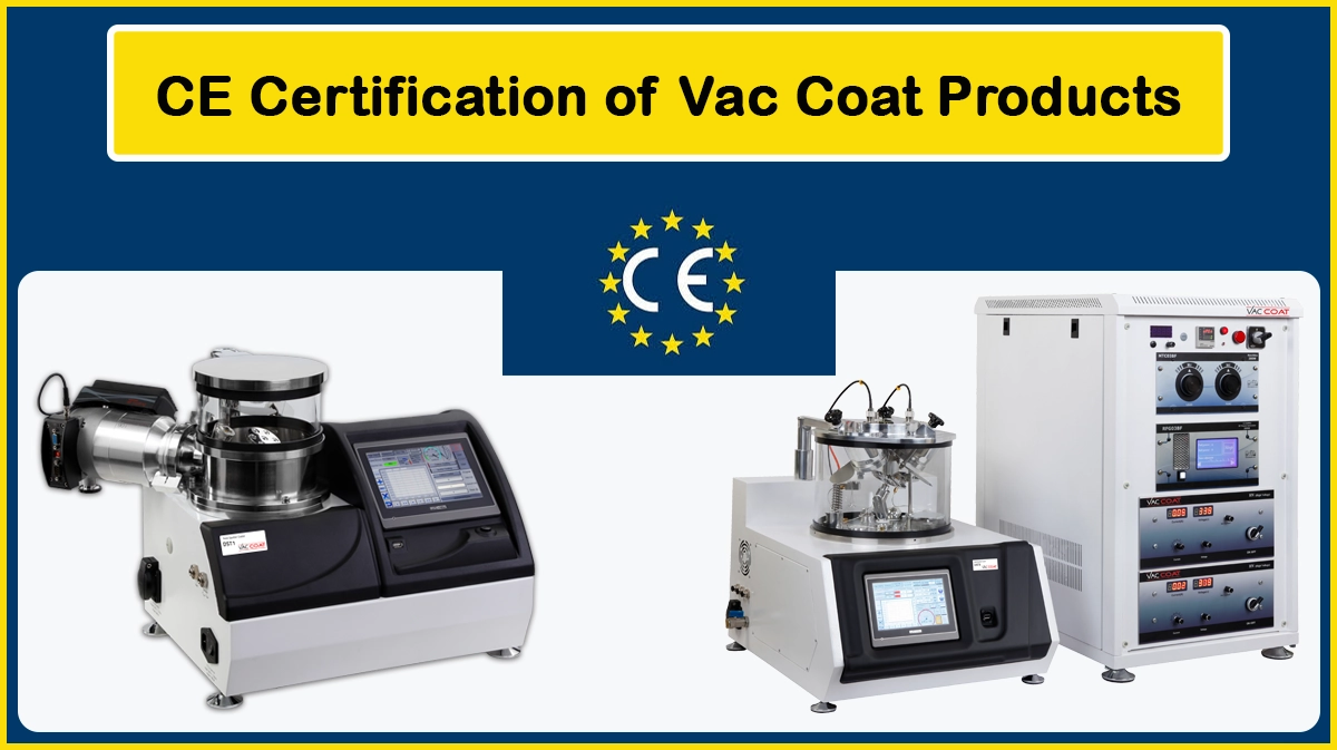 Vac Coat Secures CE Certification for the New Product Models Vac Coat Secures CE Certification for the New Product Models