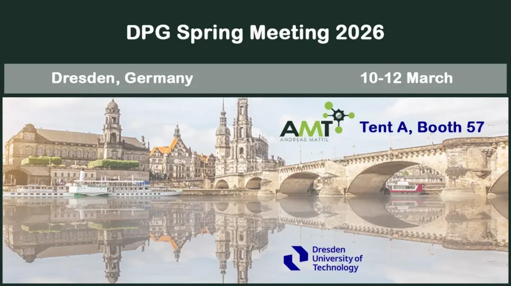 Vac Coat at the DPG Spring Meeting 2026 in Dresden