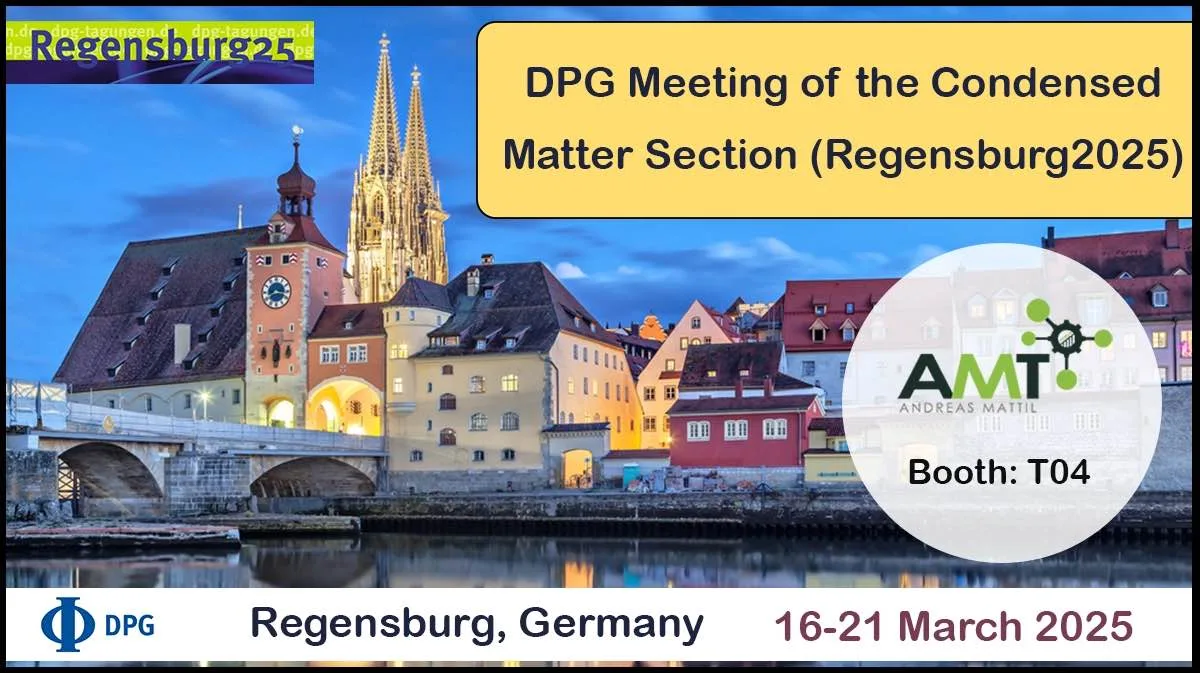 DPG Meeting of the Condensed Matter Section (Regensburg2025) Regensburg2025