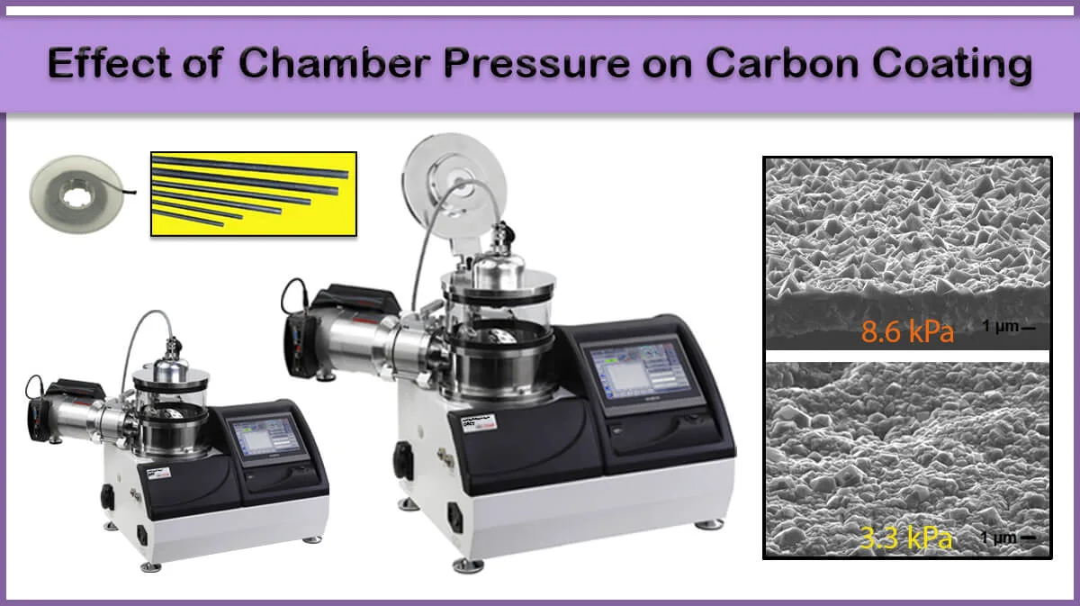 Effect of Chamber Ultimate Pressure on Carbon Coating VacCoat - Effect of Chamber Ultimate Pressure on Carbon Coating