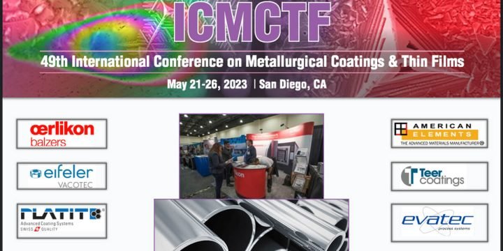 International Conference on Metallurgical Coatings and Thin Films (ICMCTF) 2023