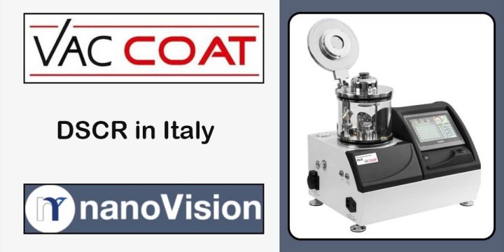 Our Desk Sputter and Carbon Coater in Italy