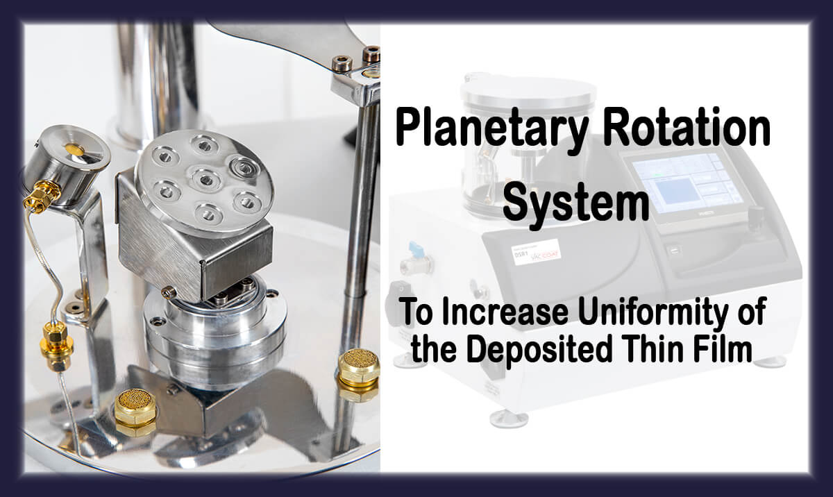 Upgrading the Sample Planetary Rotation System Upgrading the Sample Planetary Rotation System
