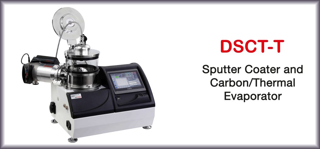 Sputter Coater and Carbon/Thermal Evaporator – DSCT-T| Vac Coat Product