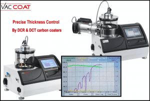 Thickness Control of Carbon Film in Vacuum Carbon Coaters