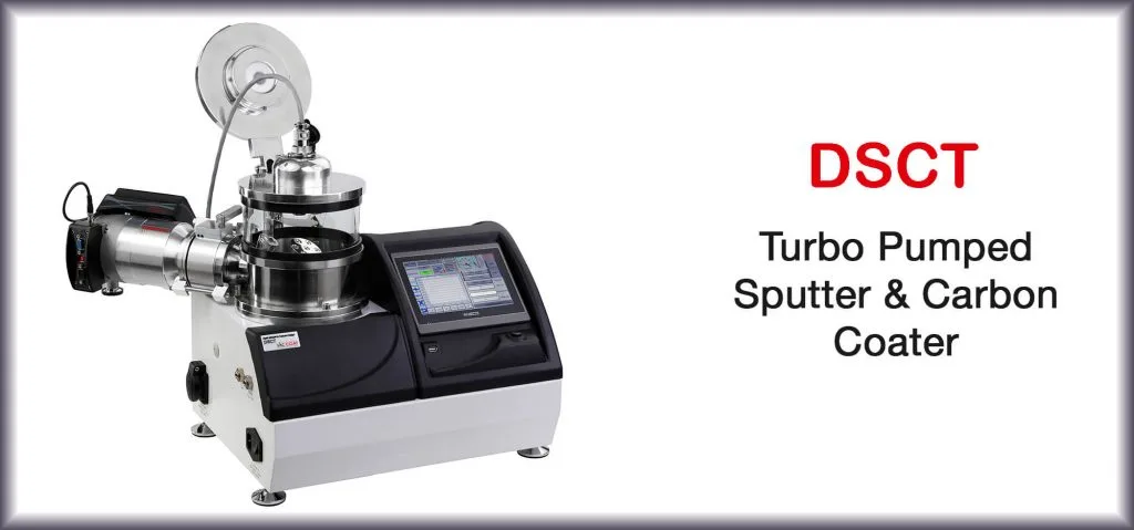 Desk Sputter & Carbon Coater - DSCT | VacCoat Product