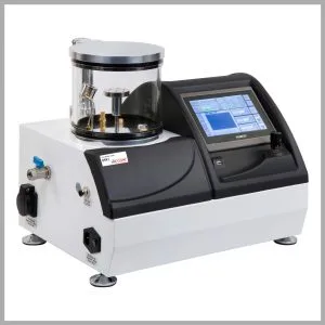 Desk Sputter Coater – DSR1 Three Shot Grey Framed | VacCoat Product | SEM Coater | Vacuum Coating System