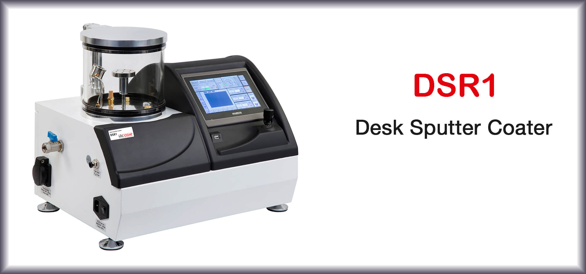 Desk Sputter Coater - DSR1 | VacCoat Product