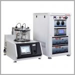 RF Desk Sputter Coater - DST3 Three Shot Grey Framed | VacCoat Product | Vacuum Coating System