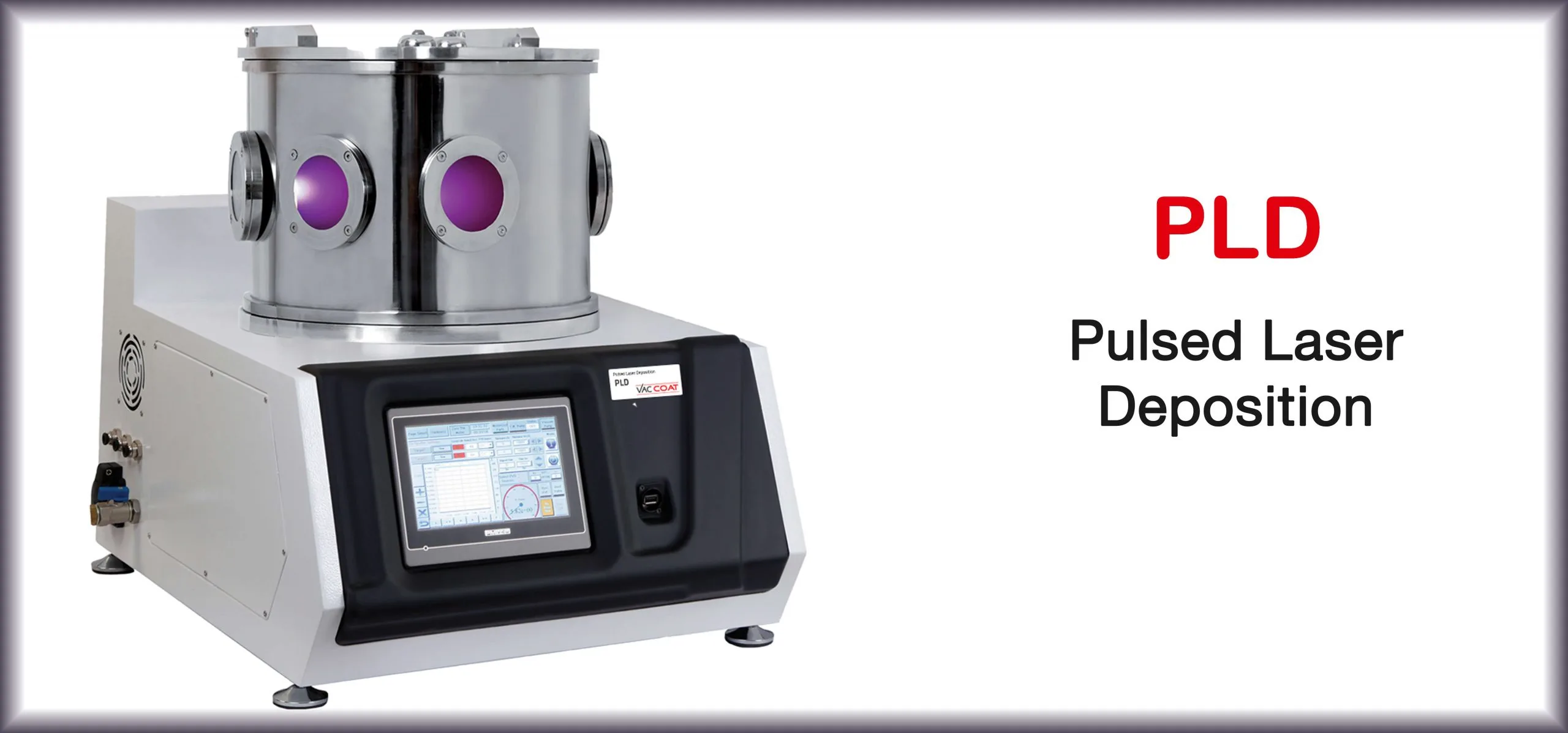 Pulsed Laser Deposition and Thermal Evaporator System – PLD-T Pulsed Laser Deposition System - PLD-T | VacCoat Product