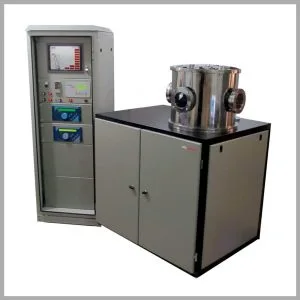 Vacuum Sputtering and Thermal Coating System - VCS100F Three Shots Grey Framed | VacCoat Product